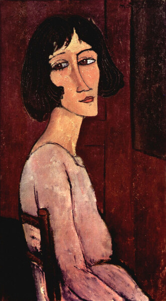 Modigliani - Portrait of Margarita by Modigliani